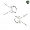 PAIRE COLLIERS 2 DIRECTIONS ANGLE