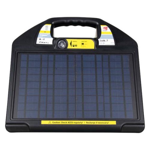 Electrificateur solaire avec batterie 12 V et panneau solaire 10W